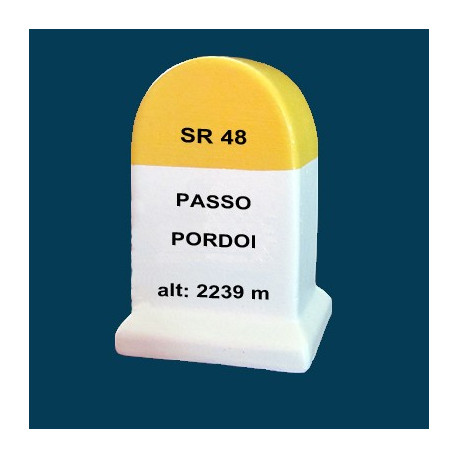  borne souvenir Bornes des Alpes Pordoi