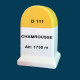  borne souvenir Bornes des Alpes Chamrousse
