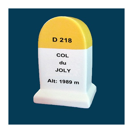  borne souvenir - Bornes des Alpes Joly