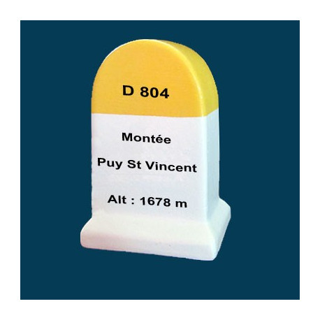  borne souvenir Bornes des Alpes Puy Saint Vincent