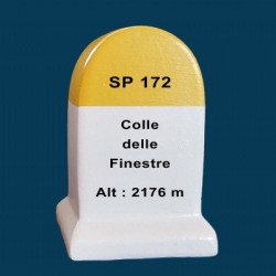  borne souvenir Bornes des Alpes Finestre