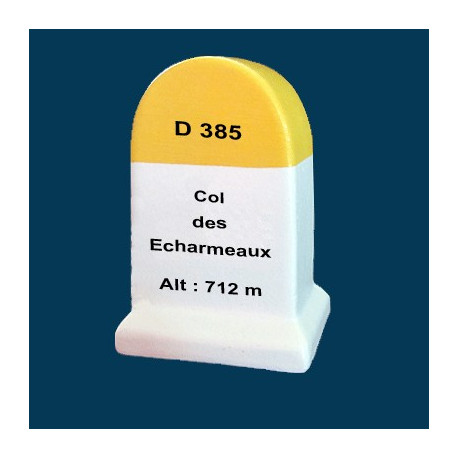  milestone road - Alpes Echarmeaux