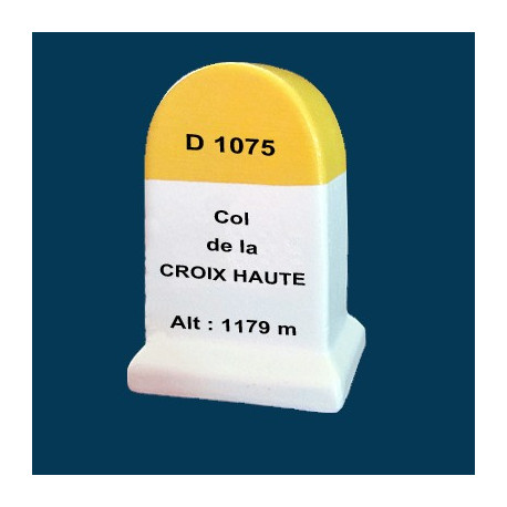  borne souvenir Bornes des Alpes Croix Haute