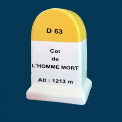 borne souvenir Bornes des Alpes l' Homme Mort