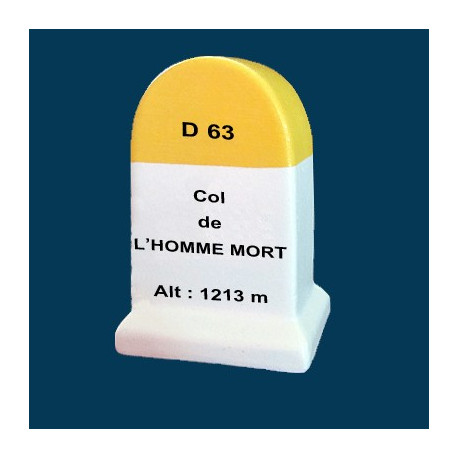  borne souvenir Bornes des Alpes l' Homme Mort