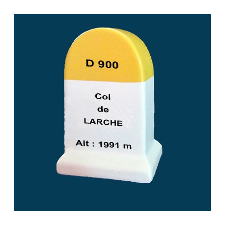  borne souvenir Bornes des Alpes Larche 