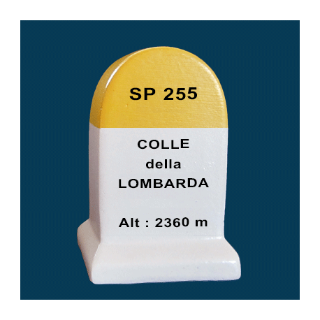  milestone road - ITALIE COLLE della LOMBARDA