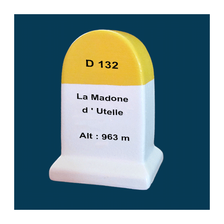  milestone road - Alpes La Madone d ' Utelle