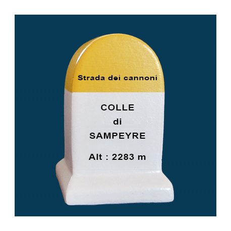  borne souvenir - Italie COLLE di SAMPEYRE