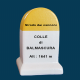  milestone road - ITALIE COLLE di BALMASCURA