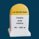  milestone road - ITALIE PASSO della PORTA