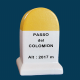  milestone road - ITALIE PASSO del COLOMION