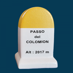  milestone road - ITALIE PASSO del COLOMION