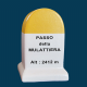  milestone road - ITALIE PASSO della MULATTIERA