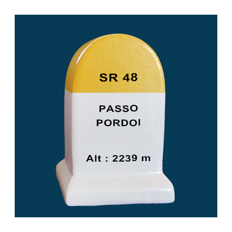  borne souvenir - Italie PASSO PORDOI