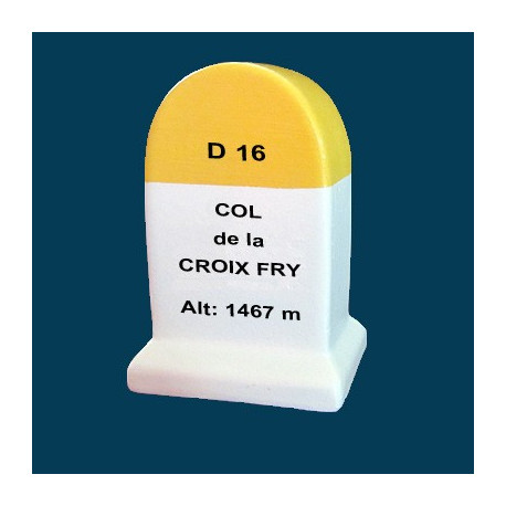  borne souvenir Bornes des Alpes Croix Fry 