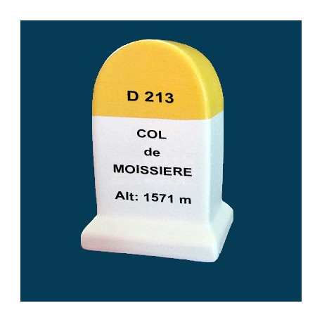  borne souvenir Bornes des Alpes Moissiere 