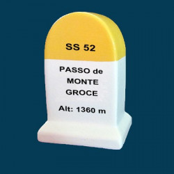  borne souvenir Bornes des Alpes Monte Croce 