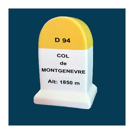  borne souvenir Bornes des Alpes Montgenevre 