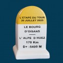 BORNE ETAPE DU TOUR 2026   Le Bourg d Oisans - l' Alpe  d'Huez