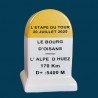 BORNE ETAPE DU TOUR 2026   Le Bourg d Oisans - l' Alpe  d'Huez