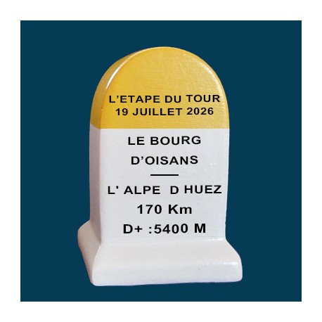 Borne étape du tour 2026