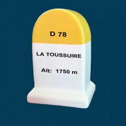  borne souvenir Bornes des Alpes Toussuire