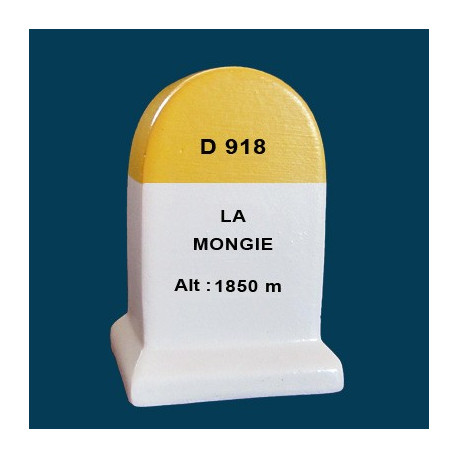  borne souvenir Pyrénées - La Mongie