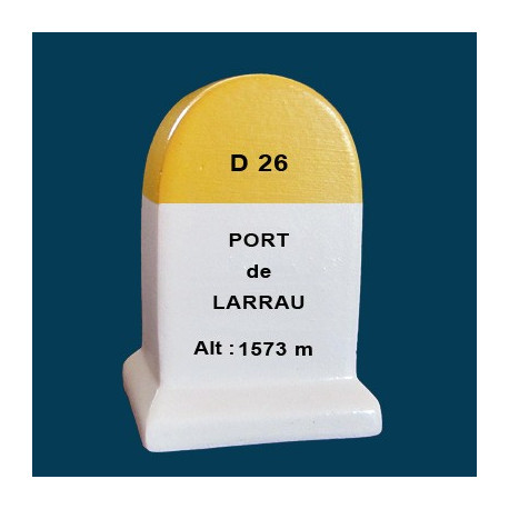  borne souvenir Pyrénées - Port de Larrau