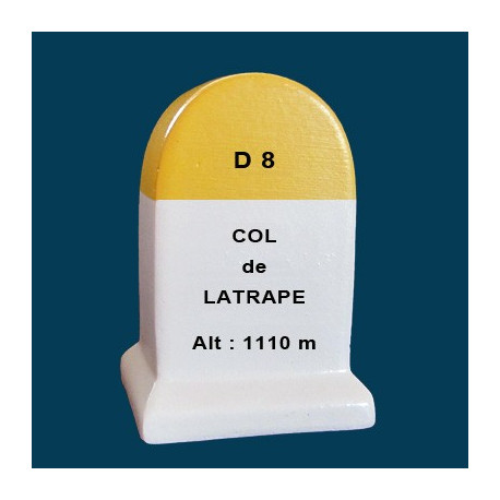  borne souvenir Pyrénées - Col de Latrape