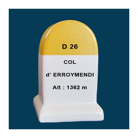  borne souvenir Pyrénées - Erroymendi