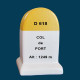  borne souvenir Pyrénées - Port