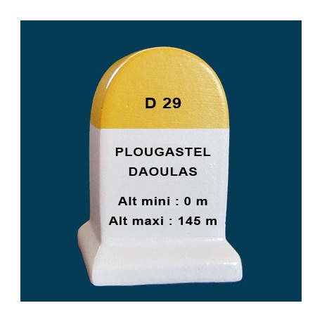  borne souvenir - Bretagne/Normandie Plougastel Daoulas